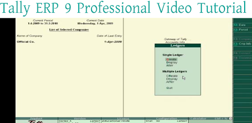 Tally ERP 9 Full Tutorial/ Course Learn To Easy PC screenshot