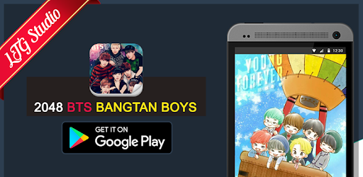 2048 BTS KPop Cute Game PC screenshot