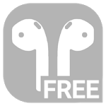 AirBuds Popup Free - airpod battery app (1st gen) icon