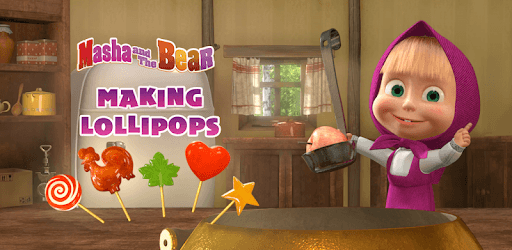 Masha and the Bear Child Games: Making Lollipops PC screenshot