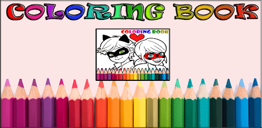 Coloring Ladybug And Cat Noir Miraculous Pages PC screenshot