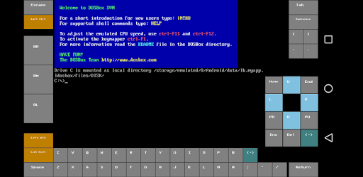 lDosBox PC screenshot lDosBox PC screenshot
