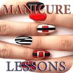 Nail manicure lessons icon