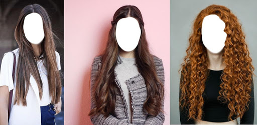 Women Long Hair Style Photo Montage PC screenshot