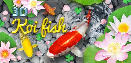 Live 3D Koi Fish Keyboard Theme PC screenshot