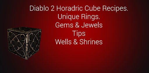 Horadric Recipes for Diablo 2 PC screenshot Horadric Recipes for Diablo 2 PC screenshot