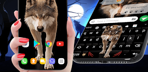 Lone Wolf Wallpaper and Custom Keyboard PC screenshot Lone Wolf Wallpaper and Custom Keyboard PC screenshot