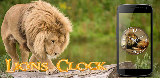Lions Clock Live Wallpaper PC screenshot Lions Clock Live Wallpaper PC screenshot