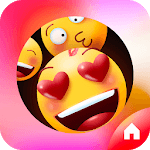 Emoji Launcher- Love emoji & gif stickers for PC Emoji Launcher- Love emoji & gif stickers for PC