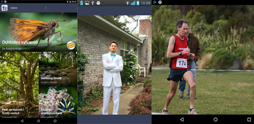 Photos from public Flickr feed PC screenshot