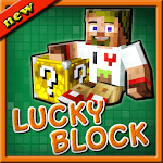 Lucky Block mod for minecraft pe for PC Lucky Block mod for minecraft pe for PC