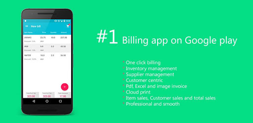 Billing software plus PC screenshot