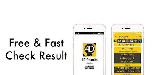 Live 4D Results MY & SG PC screenshot
