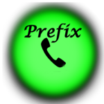 Telefonate prefix for PC