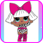 How to draw dolls in stages for PC