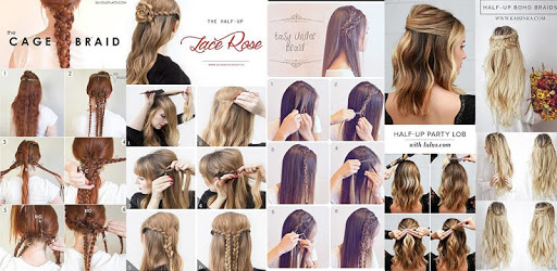 Ideas hairstyles step by step PC screenshot
