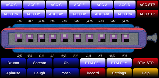 harmonica musical instrument PC screenshot harmonica musical instrument PC screenshot