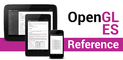 OpenGL ES Reference PC screenshot OpenGL ES Reference PC screenshot