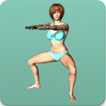 Legs workout - Calves, thighs lower body exercises for PC