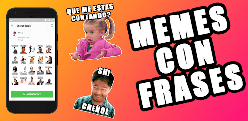 Memes Frases Sticker para WhatsApp WAStickerApps PC screenshot
