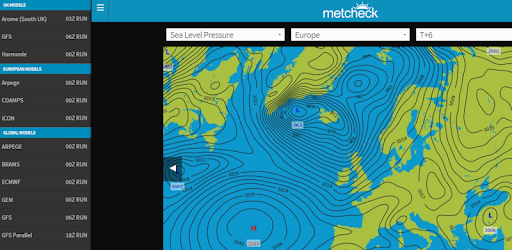 Metcheck Weather Models PC screenshot