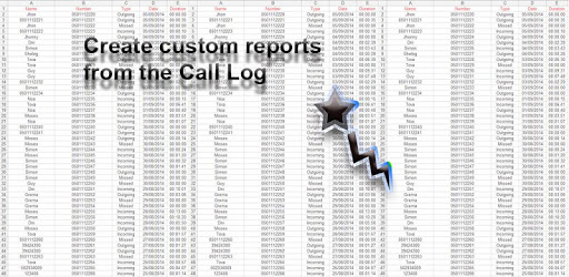 Call Log Report Generator PC screenshot Call Log Report Generator PC screenshot