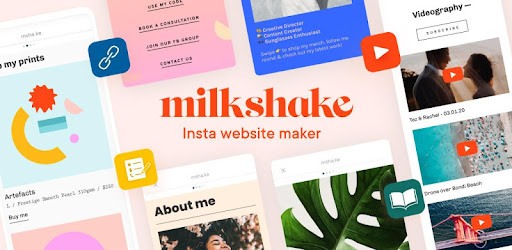 Milkshake — Website Builder PC screenshot