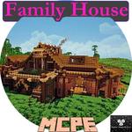 Family house for Minecraft PE for PC Family house for Minecraft PE for PC