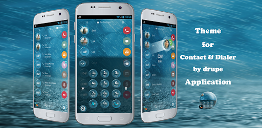Bubble Rain Contacts & Dialer PC screenshot Bubble Rain Contacts & Dialer PC screenshot