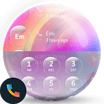 Colorful Glass Contacts&Dialer for PC