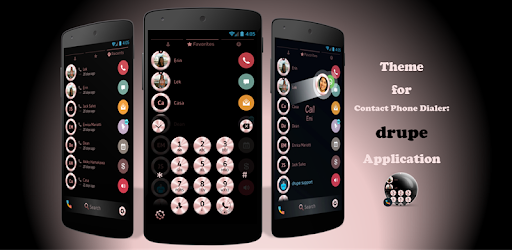 Metal RoseGold Dialer Theme PC screenshot
