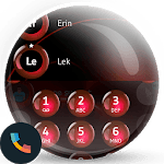 Spheres Red Contacts & Dialer Theme for PC Spheres Red Contacts & Dialer Theme for PC