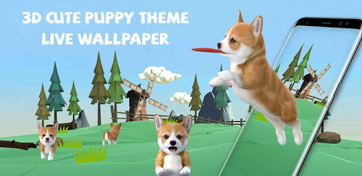 3D Cute Puppies & Dog Animated Live Wallpaper PC screenshot