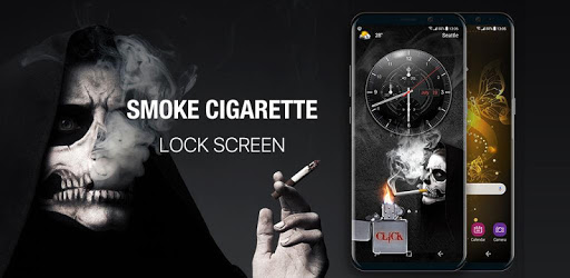 cigarette & smoke Lock Screen PC screenshot cigarette & smoke Lock Screen PC screenshot