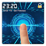 Free fingerprint style lock screen for prank for PC