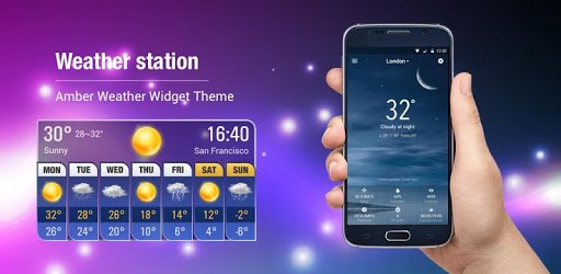 Daily weather forecast widget app PC screenshot