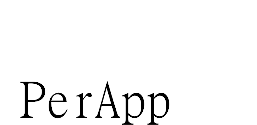 PerApp PC screenshot