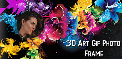 3D Art Photo Frame Editor Effects PC screenshot