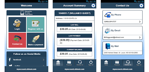MSD Bill Pay PC screenshot