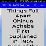 Things Fall Apart icon