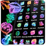 Neon Music Fire Theme for PC