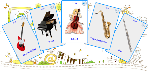 Musical Instruments Cards V2 PC screenshot