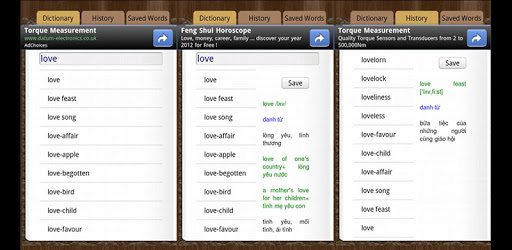 English Vietnamese Dictionary PC screenshot English Vietnamese Dictionary PC screenshot
