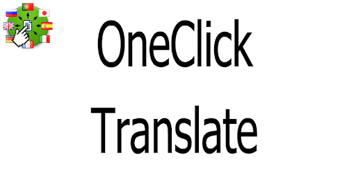 One Click Translate 4 Langs. PC screenshot