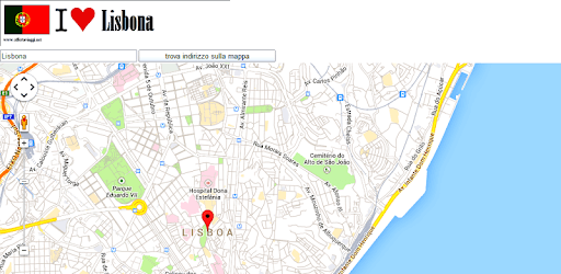 Lisbon map PC screenshot