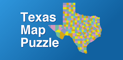 Texas Map Puzzle PC screenshot