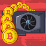 Bitcoin mining: life simulator, idle miner tycoon icon