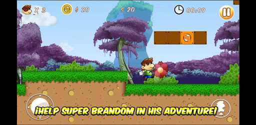 Super Brandom - Classic platform games PC screenshot Super Brandom - Classic platform games PC screenshot
