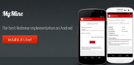 MyMine, Redmine in your pocket PC screenshot