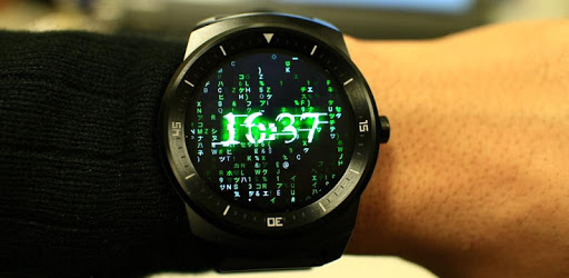Matrix face for Android Wear PC screenshot Matrix face for Android Wear PC screenshot
